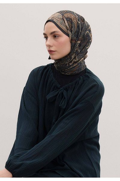 Fresh Σάλι με μοτίβο Navy Blue Siara