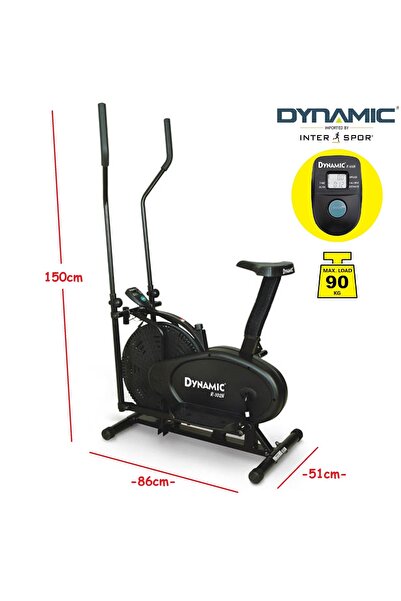 Dynamic R102N Orbitroller Eliptik Bisiklet, Ayakta ve Oturarak Kullanım