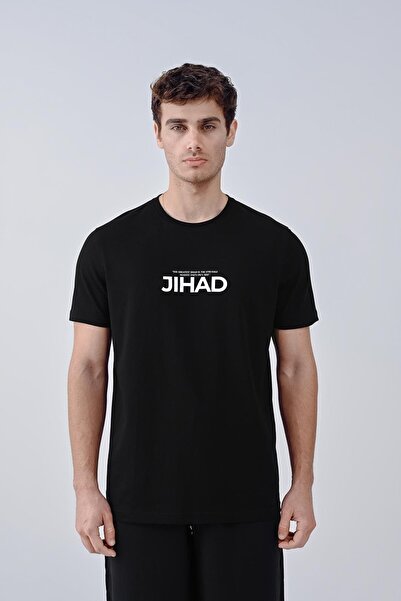 Dembu Jihad Tasarım Siyah Tişört