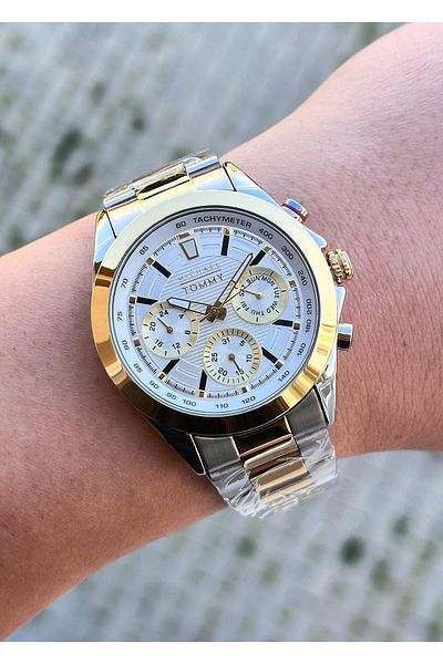 MICHAEL TOMMY 5 Atm Waterproof Steel Case Men's Wristwatch