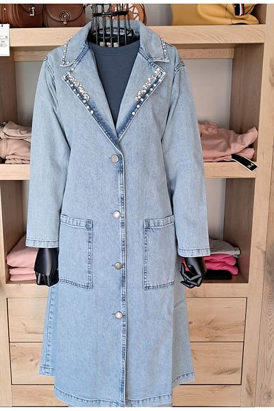 My Magazin Trench High Waist Automotive Color Trench Coat