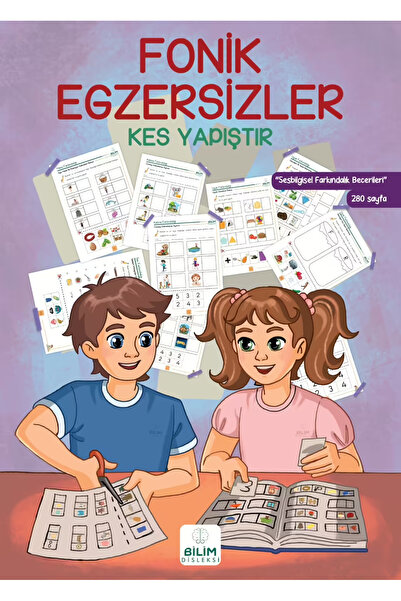 Bilim Disleksi Fonik Egzersizler Kes Yapıştır