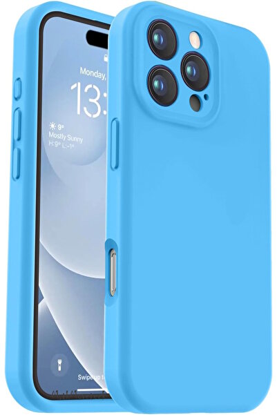 m.tk moveteck İphone 16 Pro Uyumlu Kılıf Lansman Kamera Korumalı içi Kadife Y...