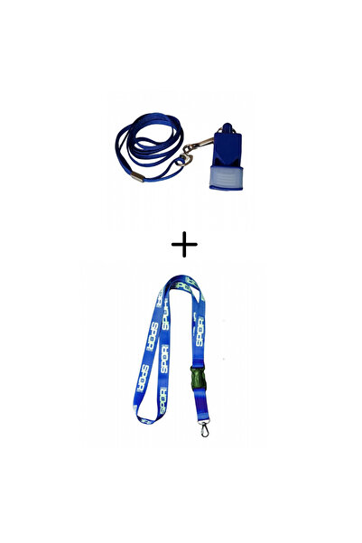 Spor ve Yaşam Düdük Askı Ipi + Black Ipli Düdük Hakem Düdüğü, Antrenör Düdüğü...