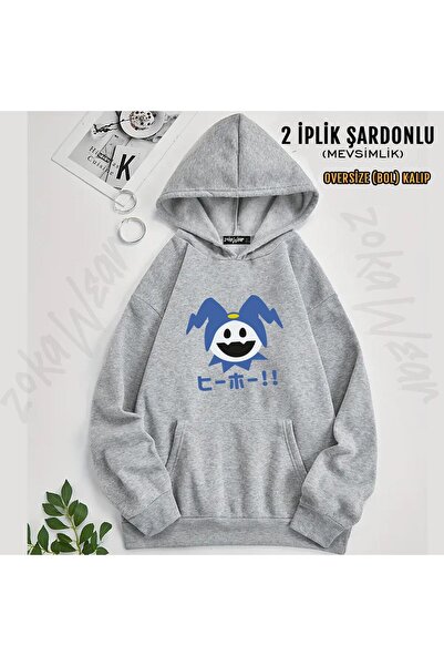 ZOKAWEAR Φούτερ με κουκούλα με κουκούλα Jack Frost Shin Megami (2 κλωστές)