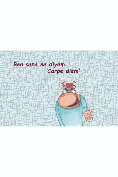 LoveBugT Carpe Dıem Kapı Önü Paspas LoveBug-T