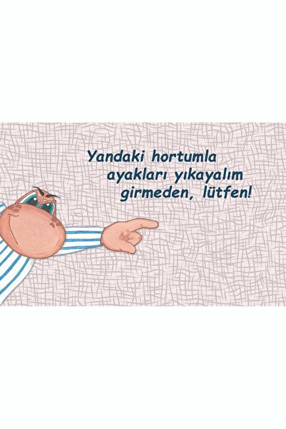 LoveBugT Temiz Ayaklar Operasyonu Kapı Önü Paspas LoveBug-T