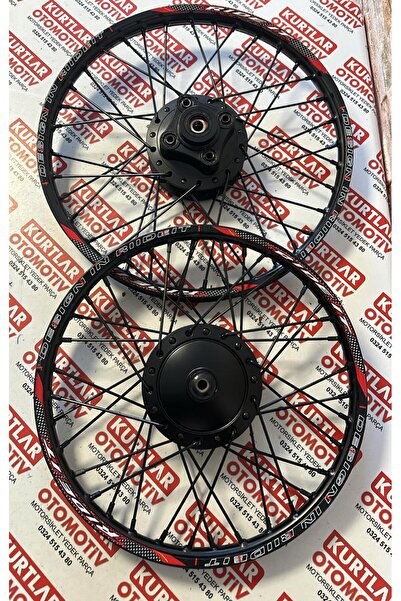 MTO RİDE İT KOMPLE TAKIM JANT 120x19 / 120x17 (Kampanalı Model)