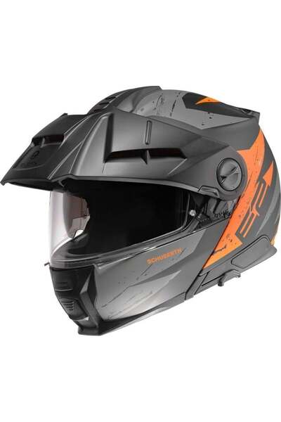 Schuberth E2 Explorer Orange Çene Açılır Motosiklet Kaskı