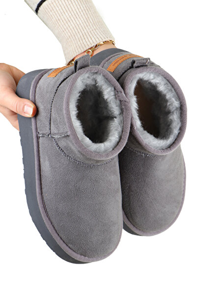 Pierre Cardin Pierre Cardın 52709 UG Kısa Süet Kürklü Spor Kadın Bot