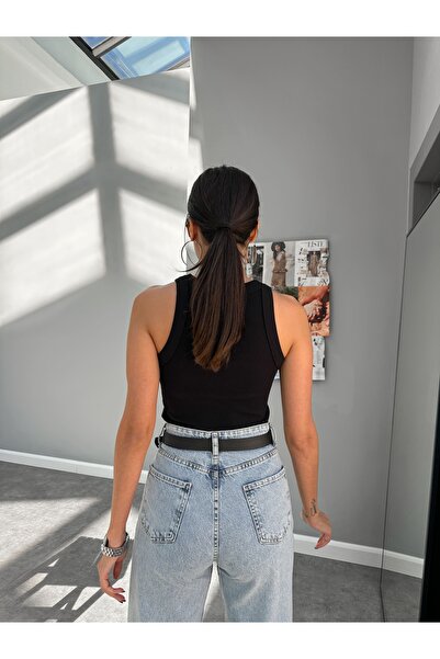 ESRAHELVACI Halter Neck Ribbed Undershirt