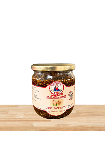 EFELER DİYARI Aydın Dağ Inciri Ve Cevizi Ile Cevizli Incir Reçeli 400 gr