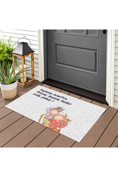 LoveBugT Uzunca Yokuz ! Kapı Önü Paspas LoveBug-T