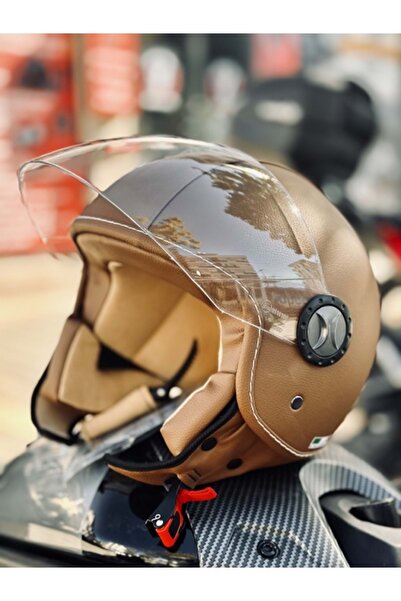 Sway Sw 701 Leather Yarım Kask