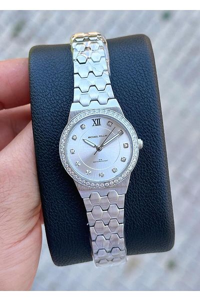 Michael Fellini Women's Wristwatch - Waterproof Steel Case and Cord