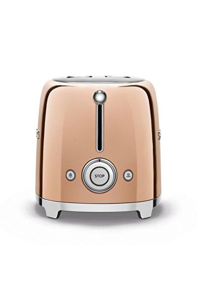 SMEG Toaster Rose Gold Tsf01Rgeu