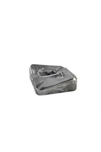 Mikasa Moor Smoke Glass Ashtray 13X13Cm