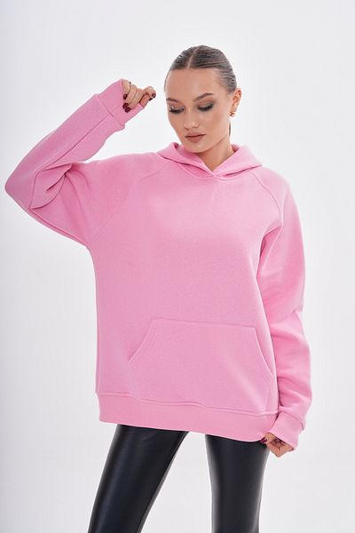 Batı Styling Φούτερ Oversize με κουκούλα