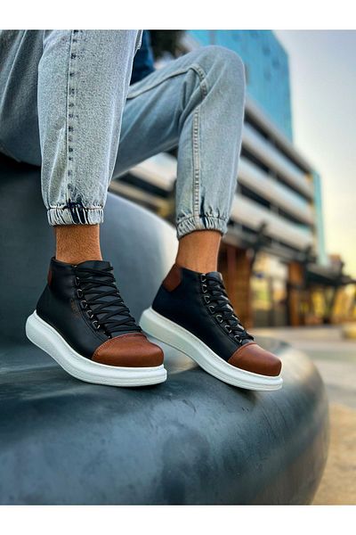Chekich Ch258 Gbt Roma Colorful Men's Boots Black/tan