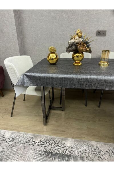 zeyrek tekstil Pvc kaymaz elyaf tabanlı Silinebilir Muşamba Masa Örtüsü
