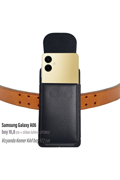 EXENAR Husă pentru curea Samsung Galaxy A06 Husă pentru curea cu clapă