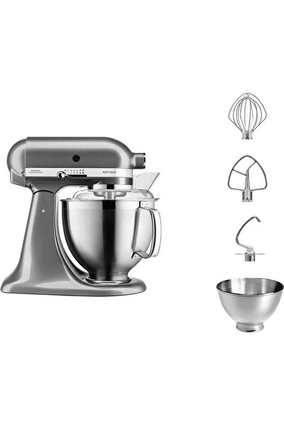 Kitchenaid 5ksm185psems Artisan 4.8 Lt Mutfak Şefi - Medallion Silver