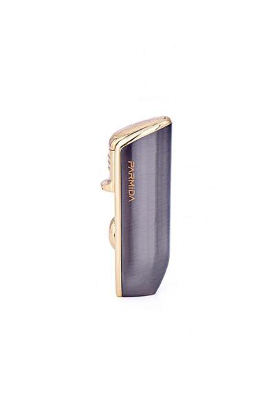 Parmida 3 Torch Pürmüz Yan Ağız Gunmetal Puro Çakmağı