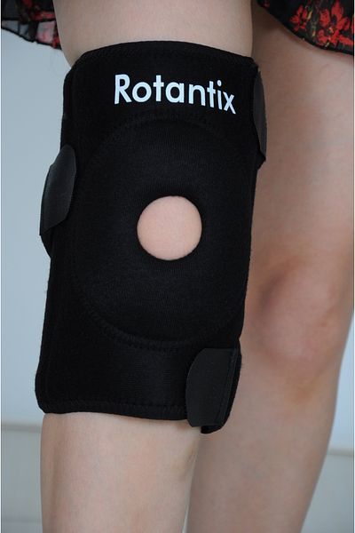 Rotantix Sports Knee Pads with Patella and Ligament Support, Side Underwire, Adjustable Size Sports Knee Pads