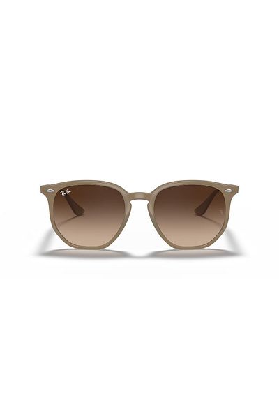 Ray-Ban نظارة شمسية راي بان للجنسين بتصميم غير منتظم - RB 4306 - مقاس العدسة: 54 مم - بيج أوبال