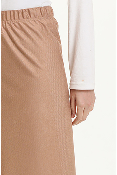 sefamerve Mevsimlik Bol Paça Pantolon 8604-01 Vizon