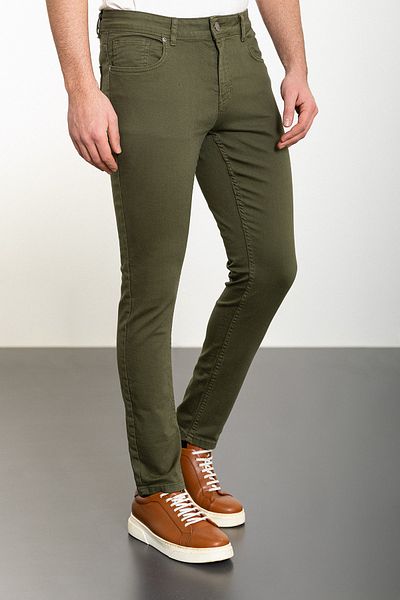 Mcr Straight Super Slim Fit Men's Jeans Khaki - 33006.24Y