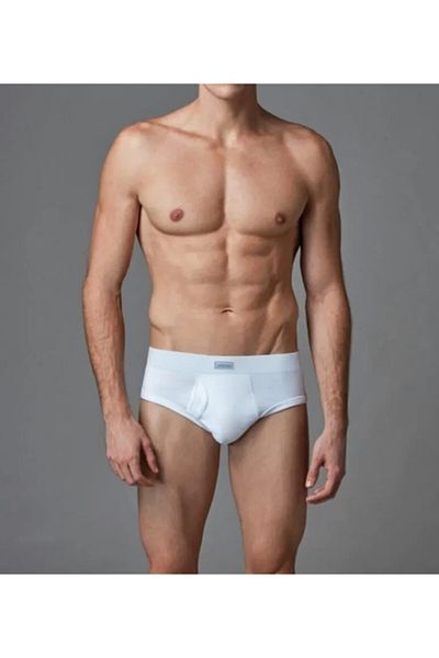 Eros Ανδρικά Εσώρουχα Λευκά Micro Modal Slip Εσώρουχα