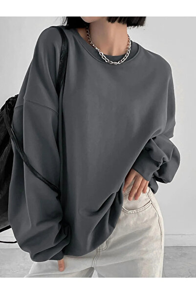 ROYAL FASHİON Φούτερ Unisex με λαιμόκοψη ποδηλάτου, από βαμβάκι 3 κλωστών, κα...