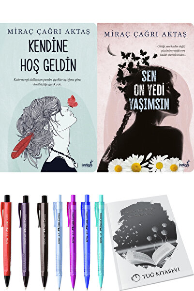 İndigo Kitap Kendine Hoş Geldin ve Sen On Yedi Yaşımsın 2li Set + Hediyeli