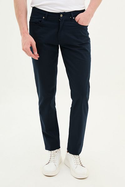 Mcr Straight Super Slim Fit Men's Jeans Navy Blue - 33008.24Y