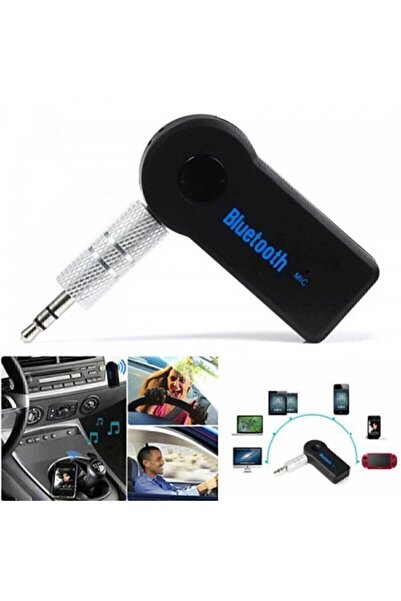 Genel Markalar Bluetooth Araç Kiti Bt 350 Aux Çıkışlı Hands-free Telefon Müzik Alıcı