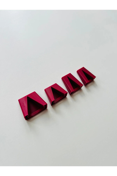 plastik atölyesi 4'lü Biye Yapma Aparatı Seti Biye Aparatı Kenar Kıvırma