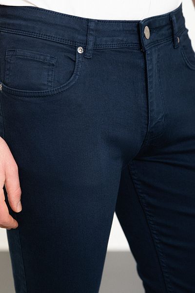 Mcr Straight Slim Fit Men's Jeans Navy Blue - 33007.24Y