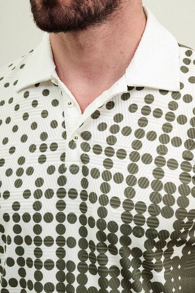 Mcr Χτενισμένο βαμβακερό γιακά πόλο