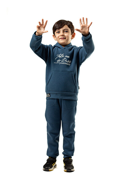 mhk burç bebe cu glugă Set pentru băieți cu 3 fire