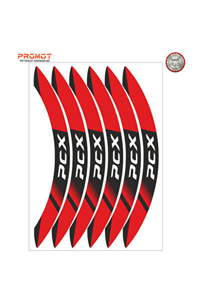 Genel Markalar PCX HONDA 125/150 Jant Şeridi Tüm Modellere Uyumlu Motosiklet Aksesuar Jant Sticker 6