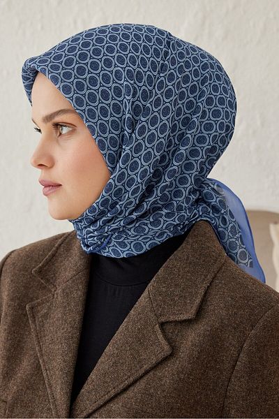 Modakaşmir Circular Mk Cotton Scarf