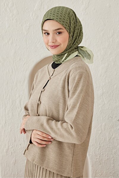 Modakaşmir Dairesel Mk Pamuk Eşarp