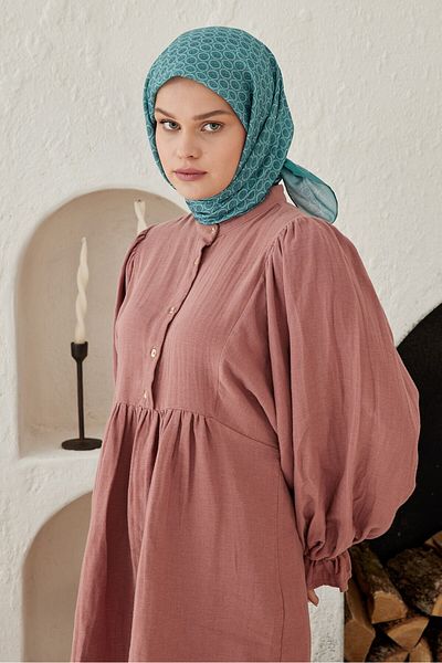 Modakaşmir Circular Mk Cotton Scarf