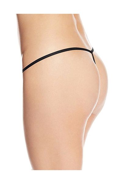 DEFNADA Brf1114 Model Tanga Neagra din Tulle