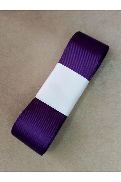 yörük tuhafiye 10 Meters Purple Grosgrain Ribbon - 4 cm One Ball