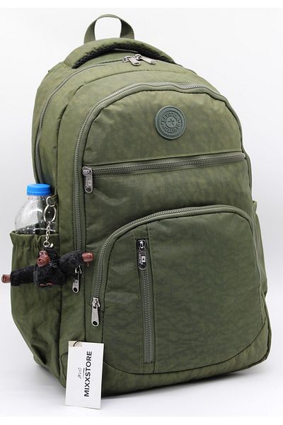 Bevitton Țesătură rezistentă la apă de dimensiuni mari, unisex, culoare verde kaki, rucsac și geantă de călătorie / 1700