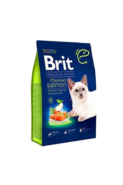 Brit Care Brit Premium Sterilized Somonlu Kısırlaştırılmış Kedi Maması 8 Kg