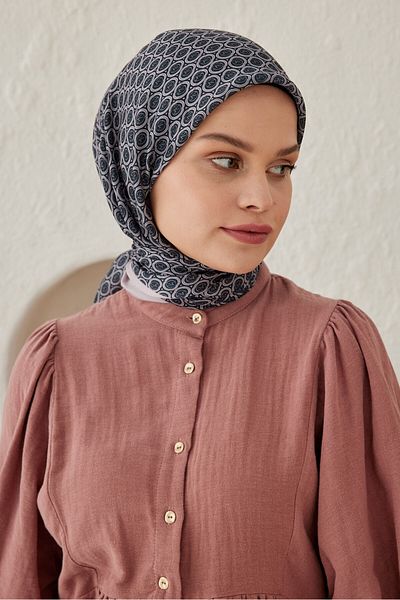 Modakaşmir Circular Mk Cotton Scarf