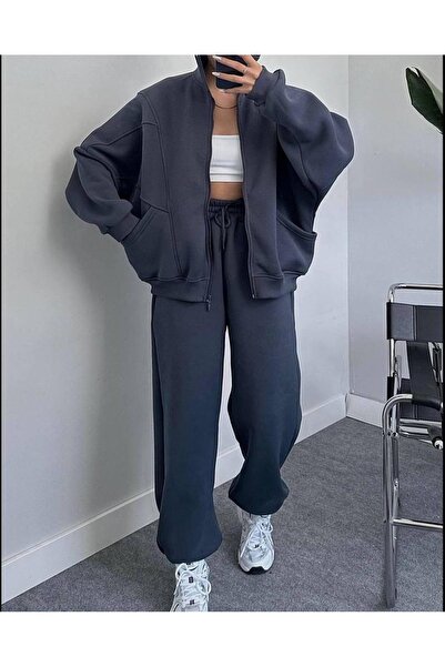 sportiness Σετ αθλητική φόρμα με μανίκια με 3 κλωστές